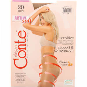 Кол.жен"CONTE ELEG.ACT.SOFT"20(р3