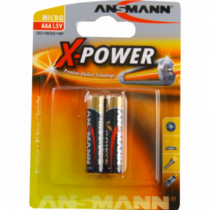 Батарейка"ANSMANN"(1.5V-AAA-bl2)