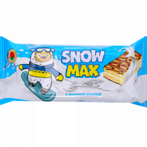 Пирожное "SNOW MAX" с молоч.нач. 30 гр