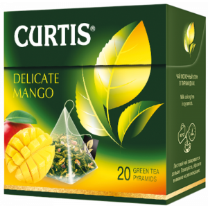 Чай "CURTIS" Delicate Mango (зел/пак)36г