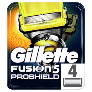 Кассеты "GILLETTE Fusion ProShield" 4шт