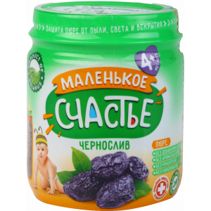 Пюре "МАЛЕНЬКОЕ СЧАСТЬЕ" (чернослив) 90г