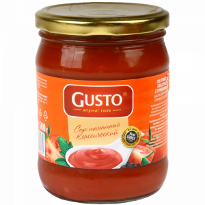 Соус томатный"GUSTO"(классич.)500г