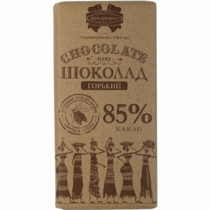 Шоколад "КОММУНАРКА ГОРЬК.85%"(крафт)90г