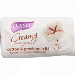 Кр-мыло"LUKSJA"Creamy с мол.хлоп. B5