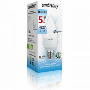Лампа"SMARTBUY"(SBL-C37-05-40K-E27)