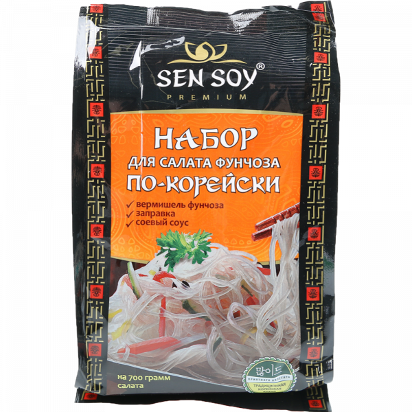 Салат фунчоза sen soy