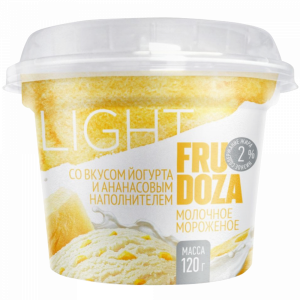 Морож. "FRUDOZA LIGHT" (ананас) 120г