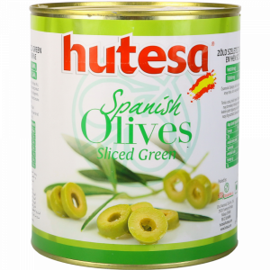 Оливки зеленые резан."HUTESA" 3/ 1