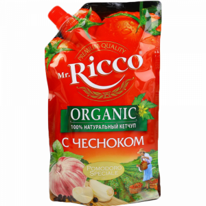 Кетчуп"Mr.RICCO"(С чесноком)