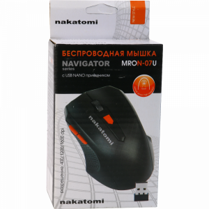 Мышь MRON-07U "DIALOG"BLACK RF 2.4G