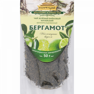 Чай "КОНФУЦИЙ" м/уп Бергамот
