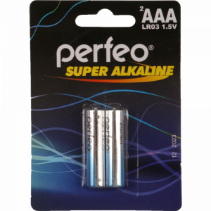 Батарейка"PERFEO"(LR03/2BL Super Alkali)