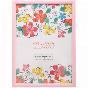 Рамка пласт. со стеклом 21х30 011