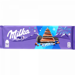 Шоколад"MILKA"(ваниль/печенье"oreo")300г