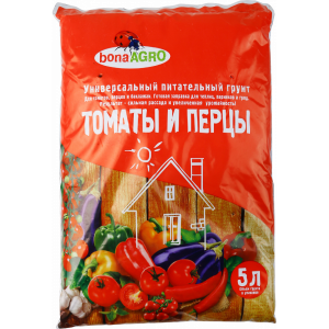 Грунт"BONA AGRO"питат.д/томат.и перц.5л