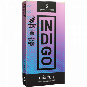 Презервативы "INDIGO MIX FUN" №5 (микс )