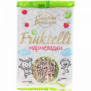 Мармелад "FRUKTELLI" (малина/киви) 200г