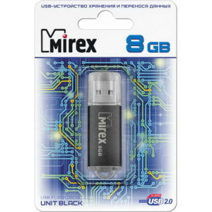 USB"MIREX"UNITBlack 8GB (13600-FMUUND08)