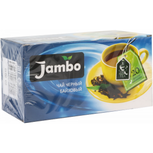Чай черный байх. "JAMBO" (пак.) 24г