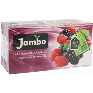 Чай черный байх. "JAMBO" (лес. яг.) 24г