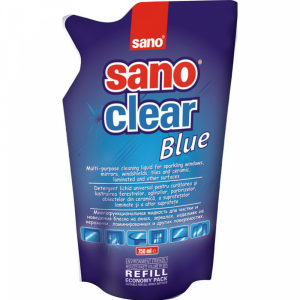 Ср-во д/стекол"SANO"(Clear ref.bag)750мл