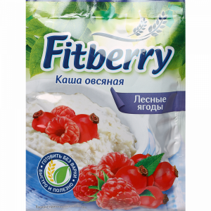 Каша овс.м/пр "FITBBERY"(лесн.ягоды) 35г
