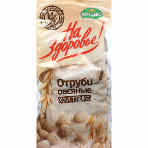 Отруби овсяные "НА ЗДОРОВЬЕ" 175г