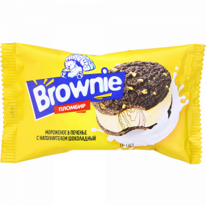 Морож"BROWNIE"(ар.ван и нап.шок)12% 85г