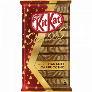 Шоколад"KITKAT SENSES CARAMEL CAPP" 112г