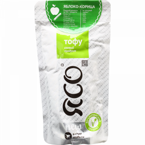 Продукт белковый"ТОФУ"(Ябл.Корица)175г