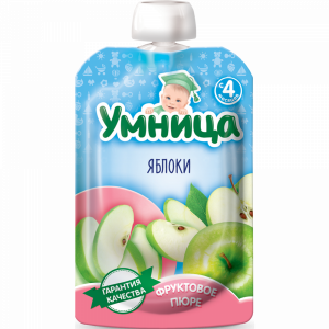 Пюре  "УМНИЦА" (яблоко) 100г