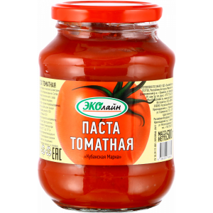 Паста томатная "ЭКОЛАЙН" 500 г