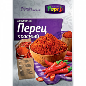 Перец "PAPRY" (красный молотый) 25г