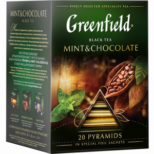 Чай"GREENFIELD"(Mint&Chocol.