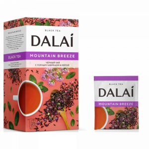 Чай "DALAI" Mountain Breeze(черн)25х1.5г