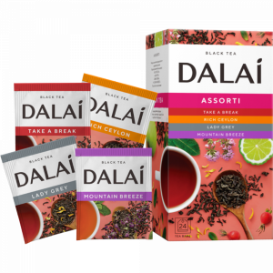 Чай "DALAI"Assorti (черн)12х1.5г+12х1.8г