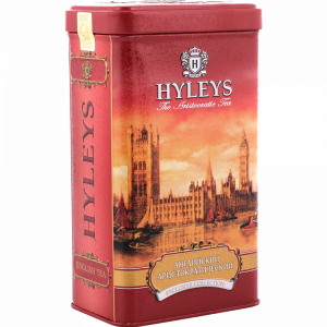 Чай "HYLEYS"(ж/бАнгл.арист.чёр.кр/Л)100г