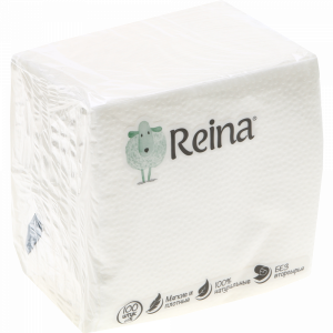 Салфетки бумажные"REINA"(1сл