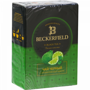 Чай черный "BECKERFIELD" (бергамот) 100г