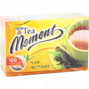 Чай черный "TEA MOMENT"(100 пак.)