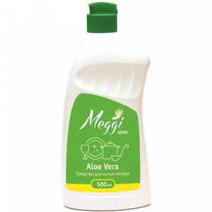 Средство д/посуды"MEGGI"(Aloe Vera)0.5л