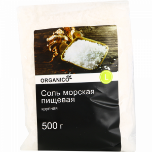 Соль морская "ORGANICO" (L) 500 г