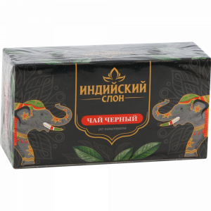 Чай "ИНДИЙСКИЙ СЛОН"(черный) 20 пак.