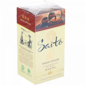 Чай черный"SAITO ASIAN CEYLON"(25х1.7г)