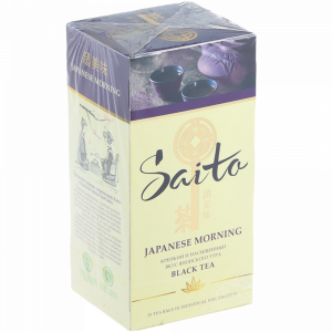 Чай"SAITO JAPANESE MORNING"(чер)25х1.7г
