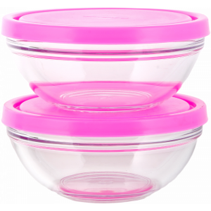 Комплект из 2-х салатников (стекло)