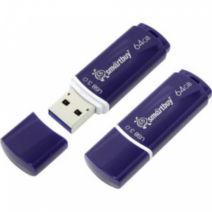 USB флеш"SMARTBUY"(CrownBlueSB64GBCRWBl)