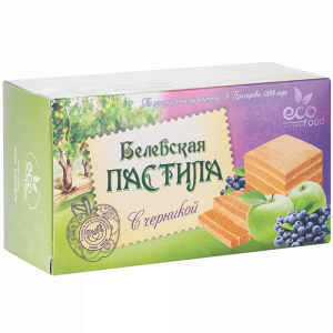 Пастила "БЕЛЕВСКАЯ" (черника)100 г