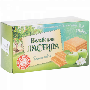 Пастила "БЕЛЕВСКАЯ" (диетическая) 100г
